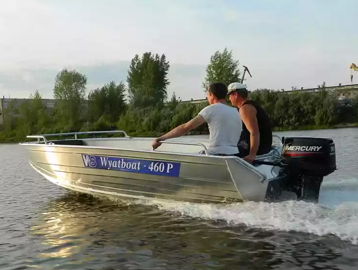 Алюминиевая лодка Wyatboat-460 P в Норильске