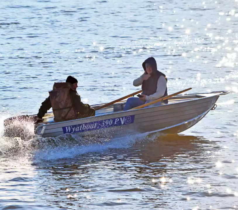 Алюминиевая лодка Wyatboat-390 P в Норильске