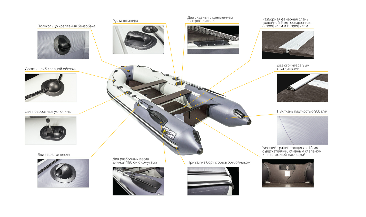 Лодка Ривьера Компакт 2900 СК в Норильске