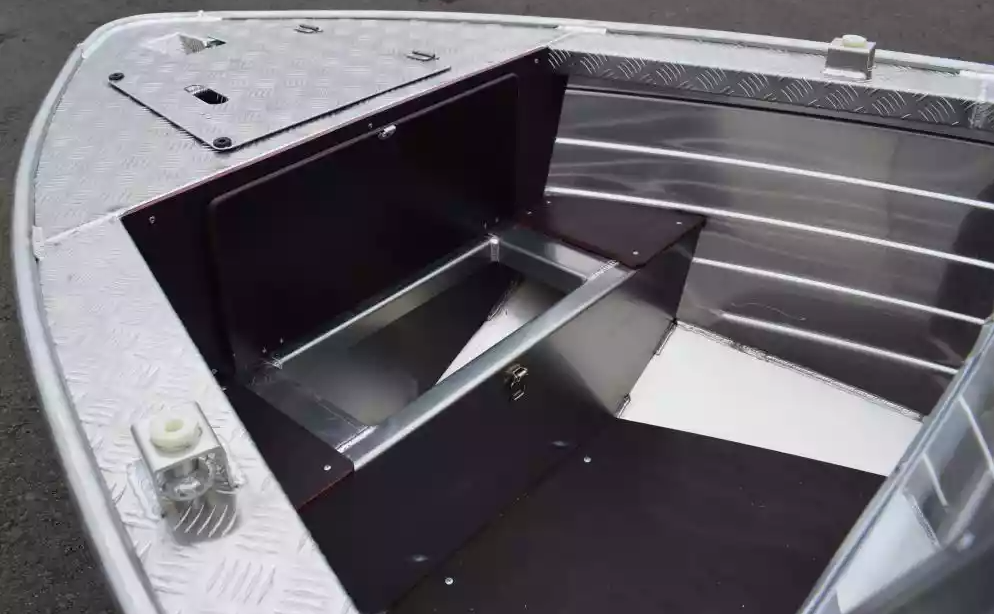 Алюминиевая лодка Wyatboat-390 DCM Увеличенный борт в Норильске