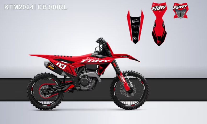 Кроссовый мотоцикл Sanchez Fury CB300RL в Норильске