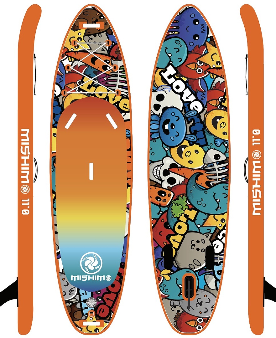 SUP (САП) Доска MISHIMO CRAZY-LINE 9.5’ (305см) в Норильске