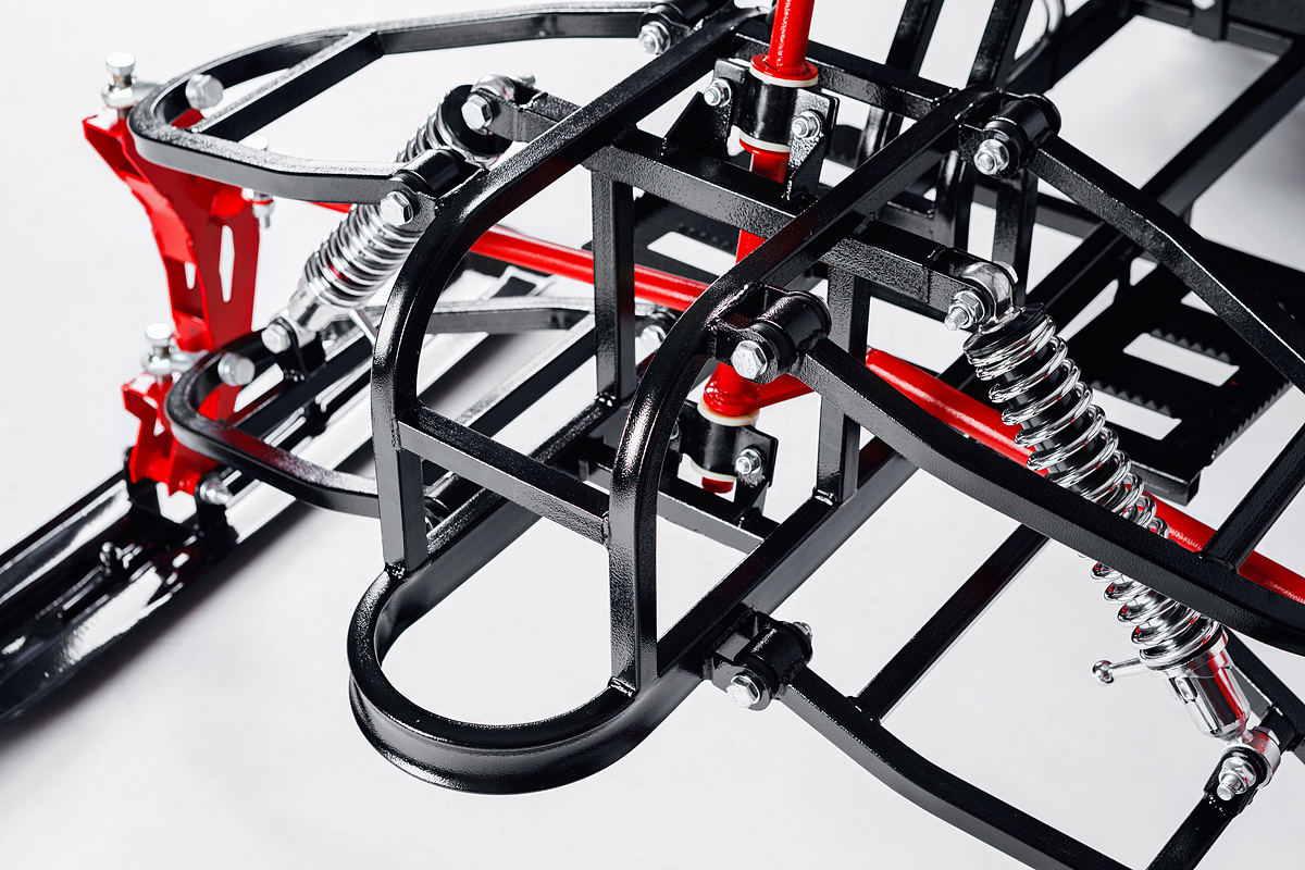 Лыжный модуль IKUDZO TERRAIN с подогревом ручек металлические лыжи в Норильске