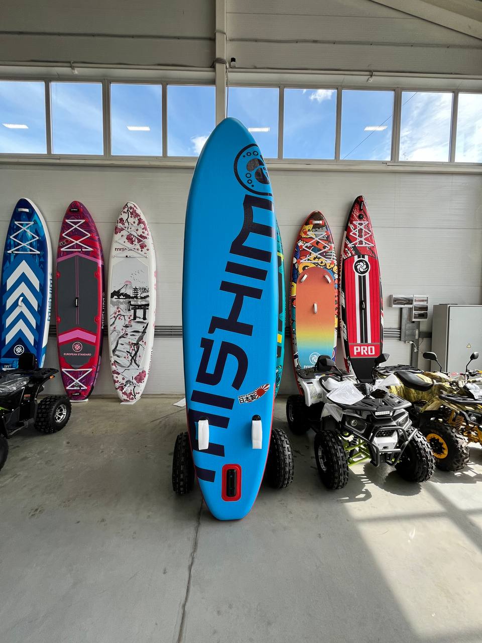 SUP (САП) Доска MISHIMO FLY AIR BLUE 10,8’ (330см) в Норильске