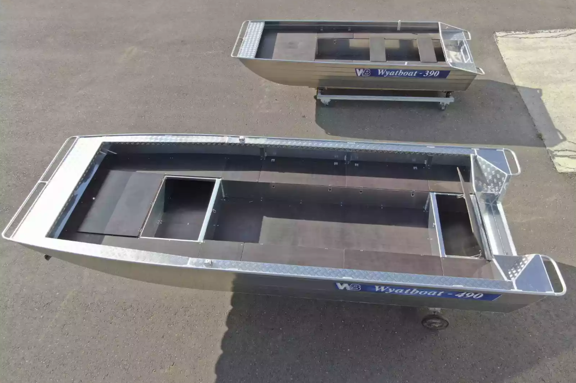 Алюминиевая лодка Wyatboat-490 Jonboat в Норильске