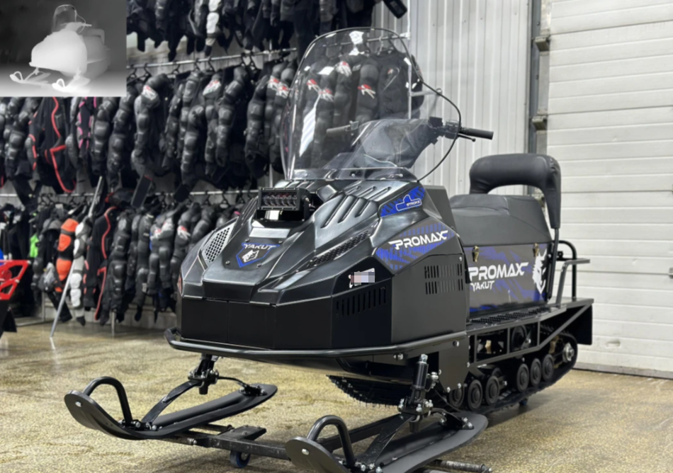 Снегоход PROMAX YAKUT R/К 500 2.0 4T 27 LONG в Норильске