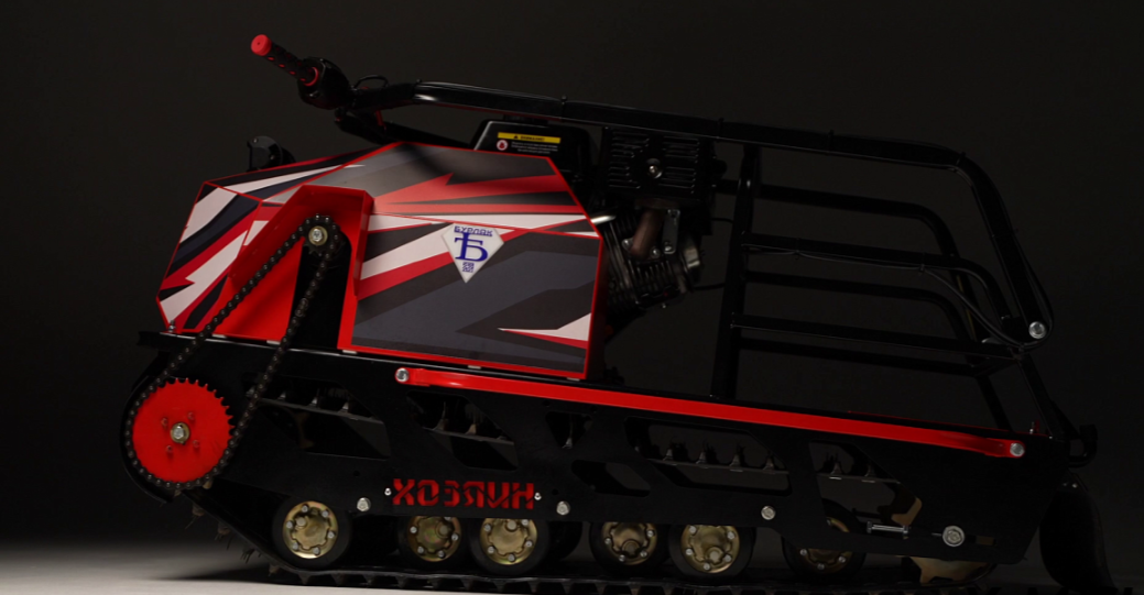 Мотобуксировщик Бурлак ХОЗЯИН-2 в Норильске