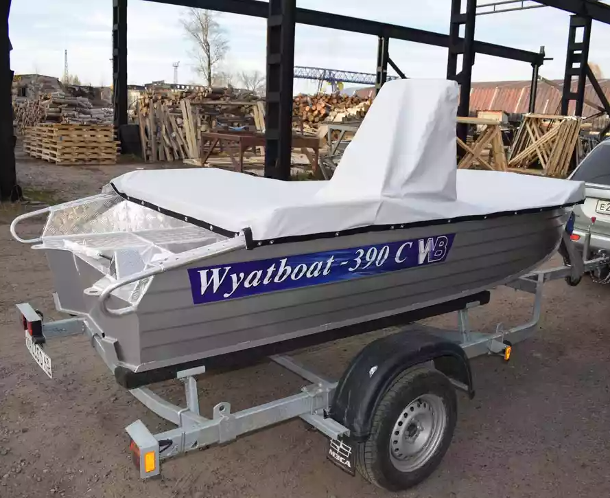 Алюминиевая лодка Wyatboat-390 C в Норильске