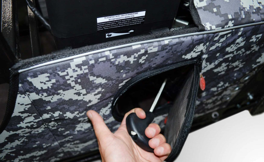 Мотобуксировщик "Богатырь" 15R в Норильске