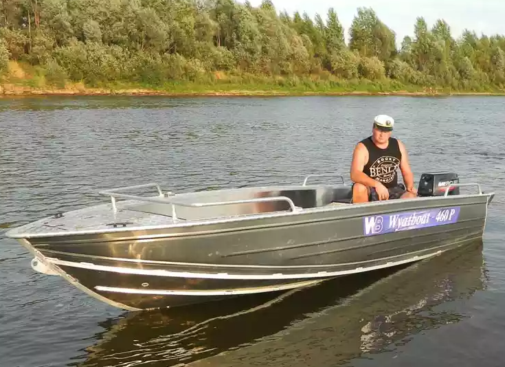 Алюминиевая лодка Wyatboat-460 P в Норильске