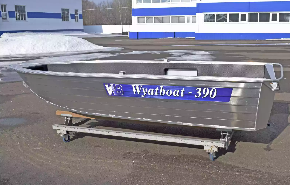 Алюминиевая лодка Wyatboat-390 Р NEW в Норильске