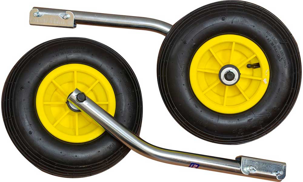 Транцевые колеса 330 мм модульные удлиненные в Норильске