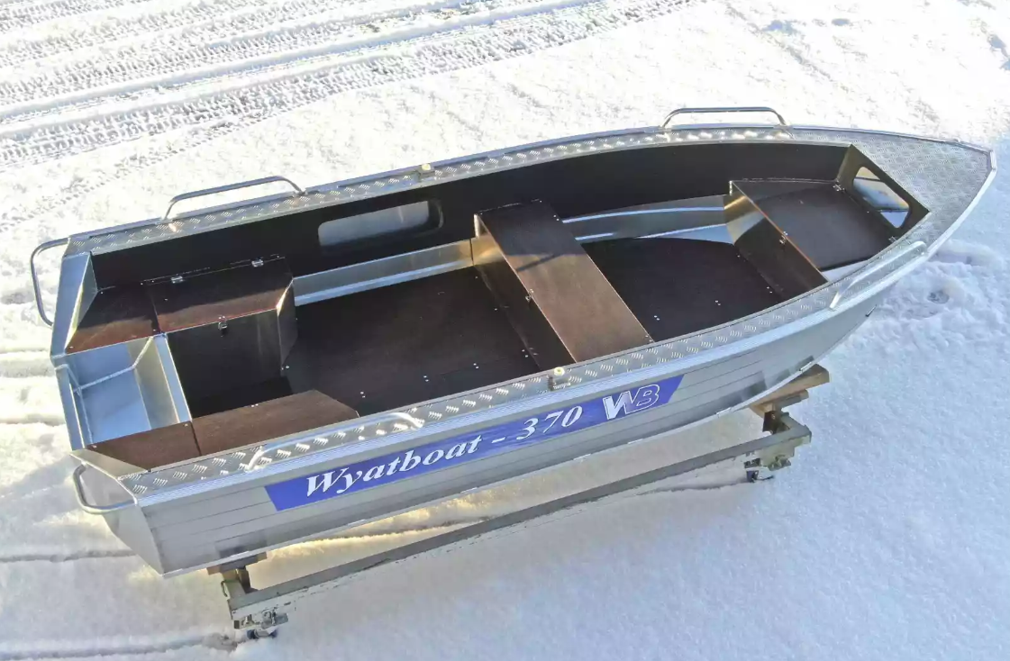 Алюминиевая лодка Wyatboat-370 в Норильске