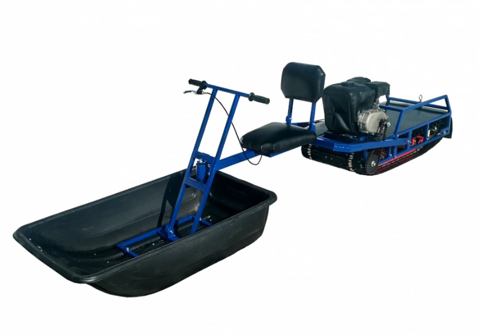 Мотобуксировщик толкач Альбатрос-XL8 с модулем. Без фары, склизы в Норильске