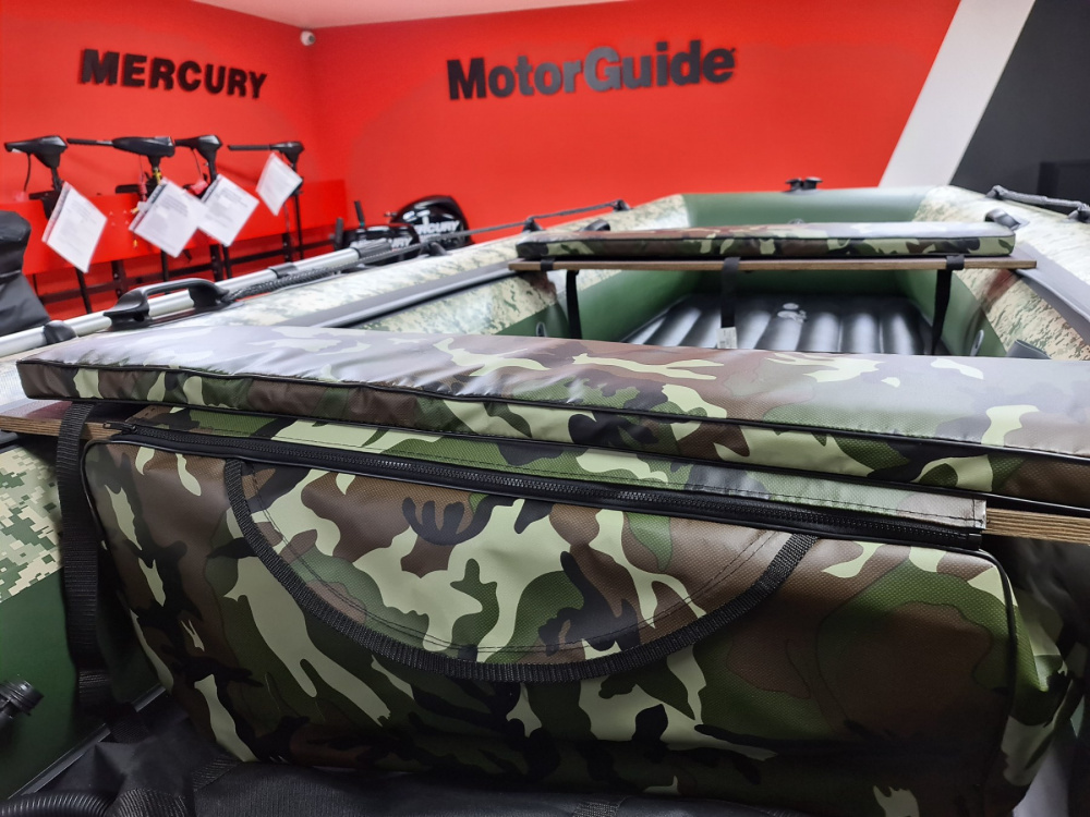 КОМПЛЕКТ МЯГКИХ НАКЛАДОК С СУМКОЙ ДЛЯ ЛОДОК 105Х20 КАМУФЛЯЖ в Норильске