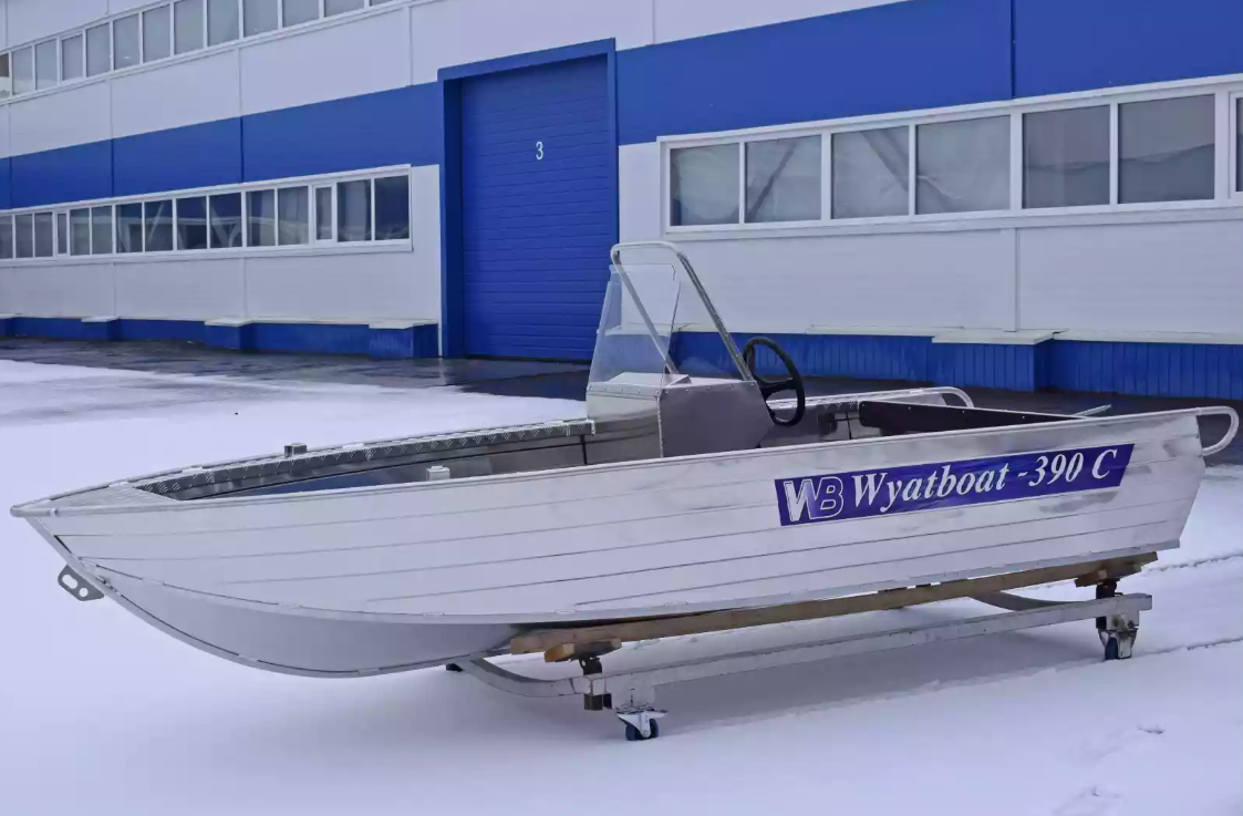 Алюминиевая лодка Wyatboat-390 C в Норильске