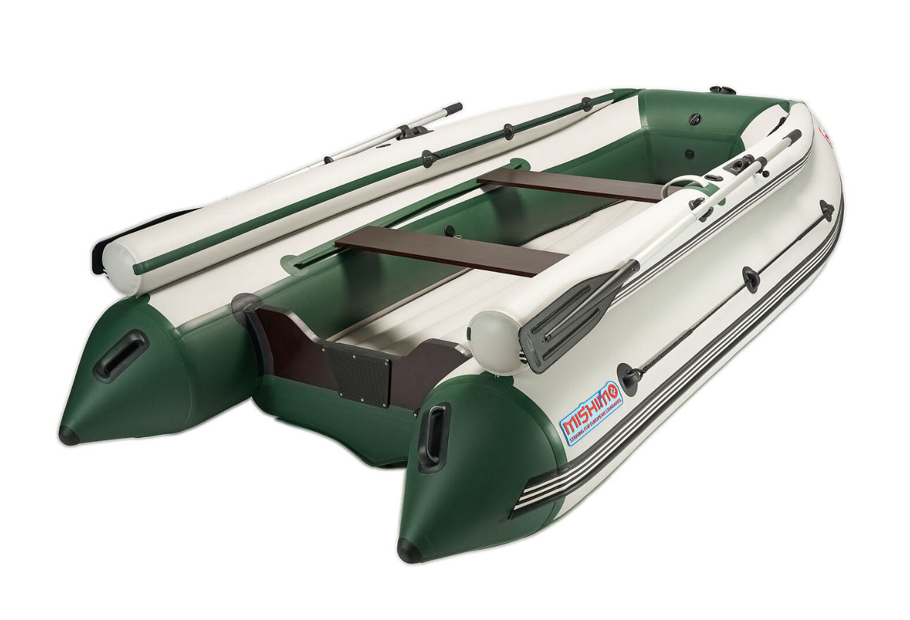 КОМПЛЕКТ ЛОДКА MISHIMO FAMILY LITE 370 + МОТОР 9,9 (15) Л.С. в Норильске