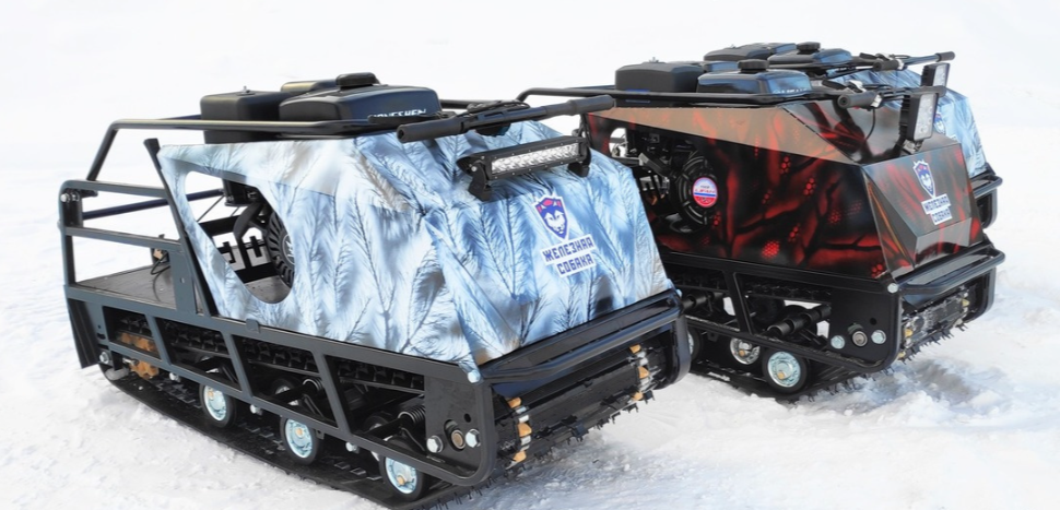 Мотобуксировщик Irondog (Железная собака) M500 20  Камуфляж Охотник в Норильске