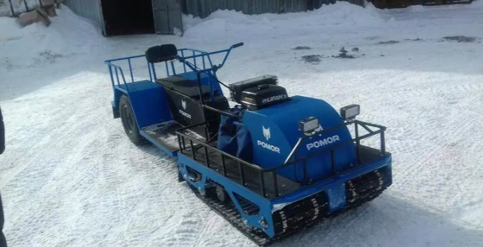 Мотобуксировщик POMOR X-2 K15 в Норильске