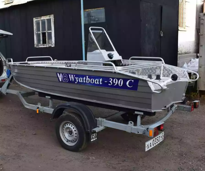 Алюминиевая лодка Wyatboat-390 C в Норильске