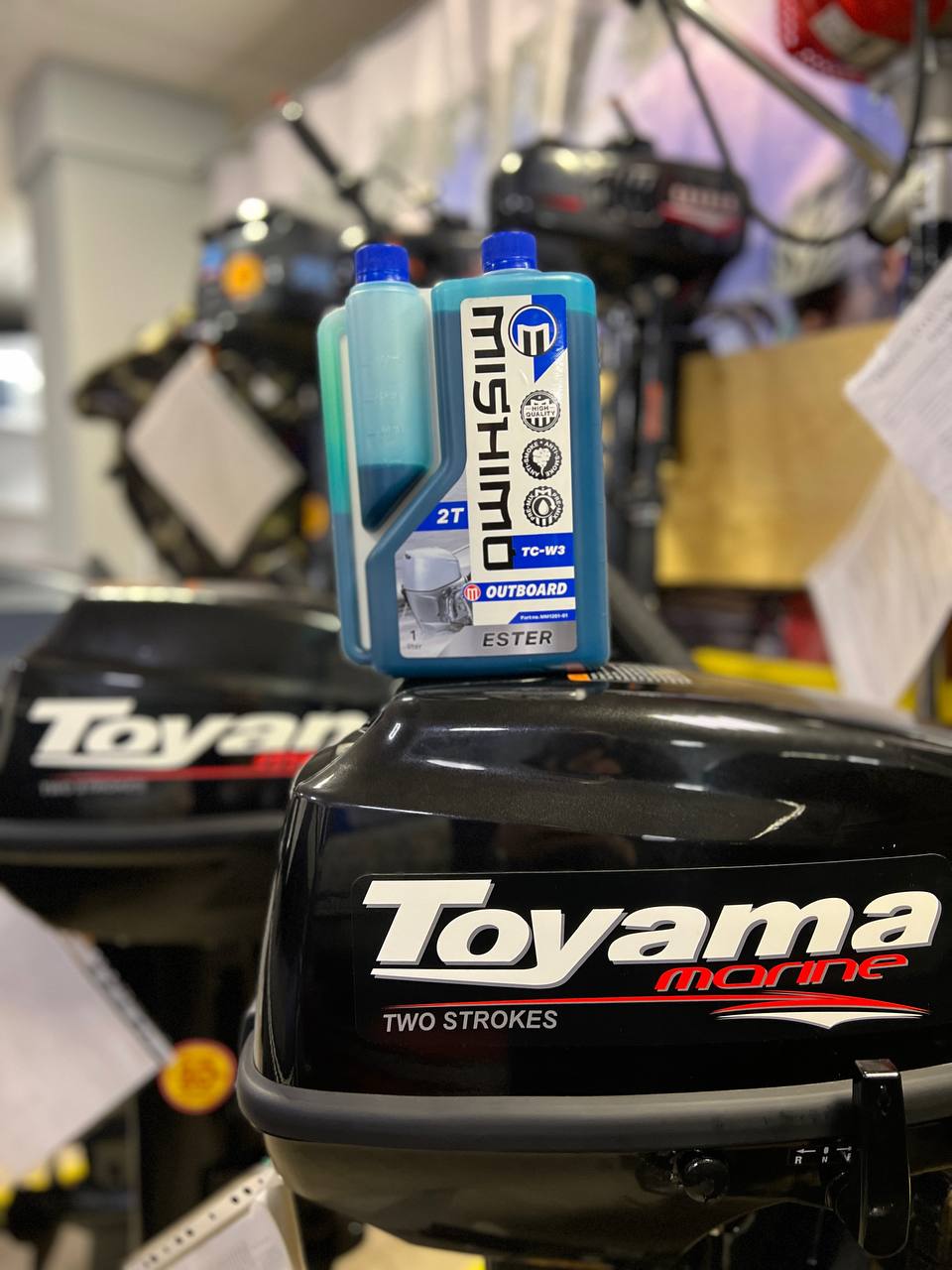 Масло MISHIMO 2T OUTBOARD (ESTER) полусинтетика 1 л в Норильске