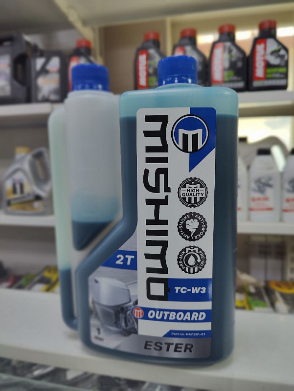 Масло MISHIMO 2T OUTBOARD (ESTER) полусинтетика 1 л в Норильске