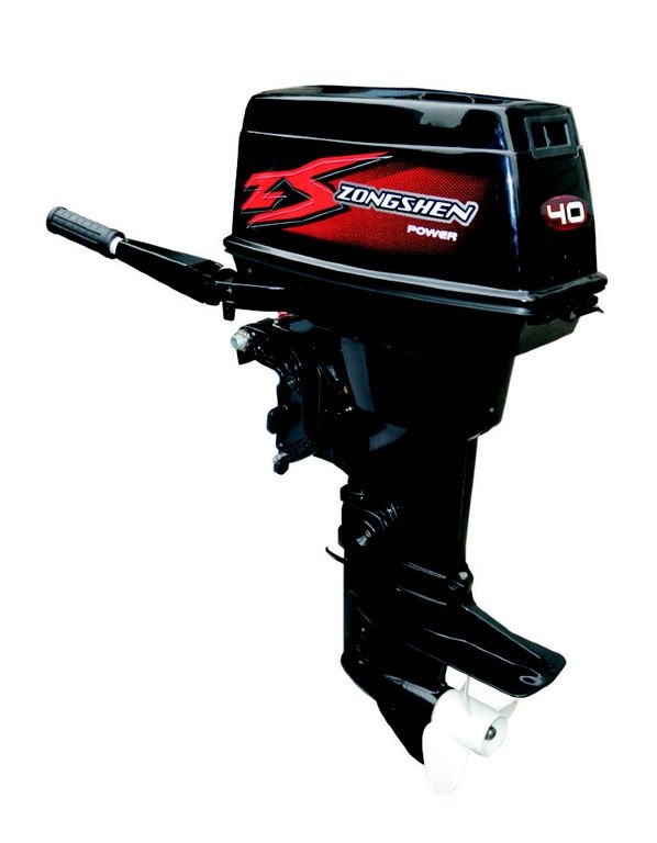 Лодочный мотор Zongshen T40 (+руль+пульт) в Норильске