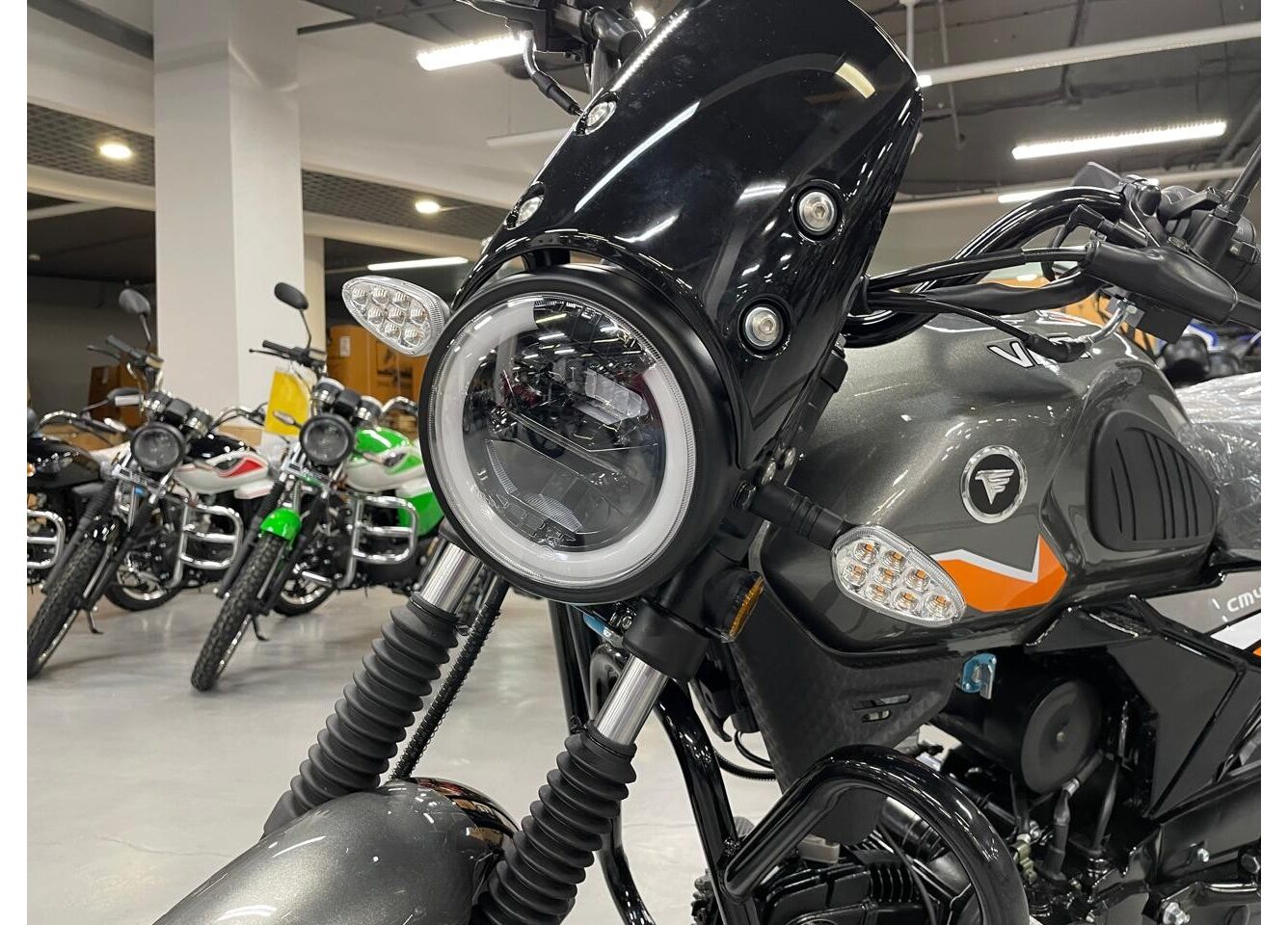 Мопед VMC NOVA 49сс (125сс) Led Full, дисковый тормоз, RKB RATO с баланс. валом, сигнализация в Норильске