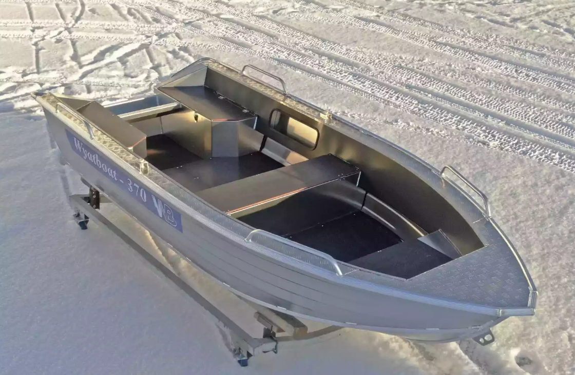 Алюминиевая лодка Wyatboat-370 в Норильске