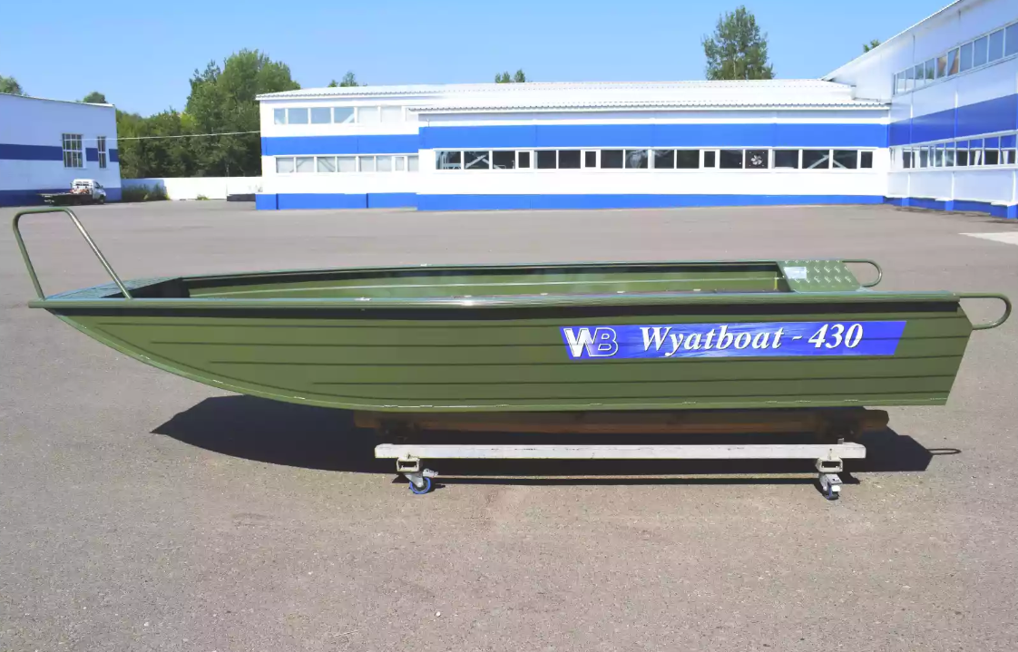 Алюминиевая лодка  Wyatboat-430 Master Fish в Норильске