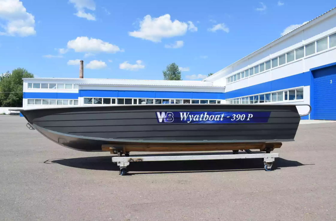 Алюминиевая лодка Wyatboat-390Р Fish в Норильске