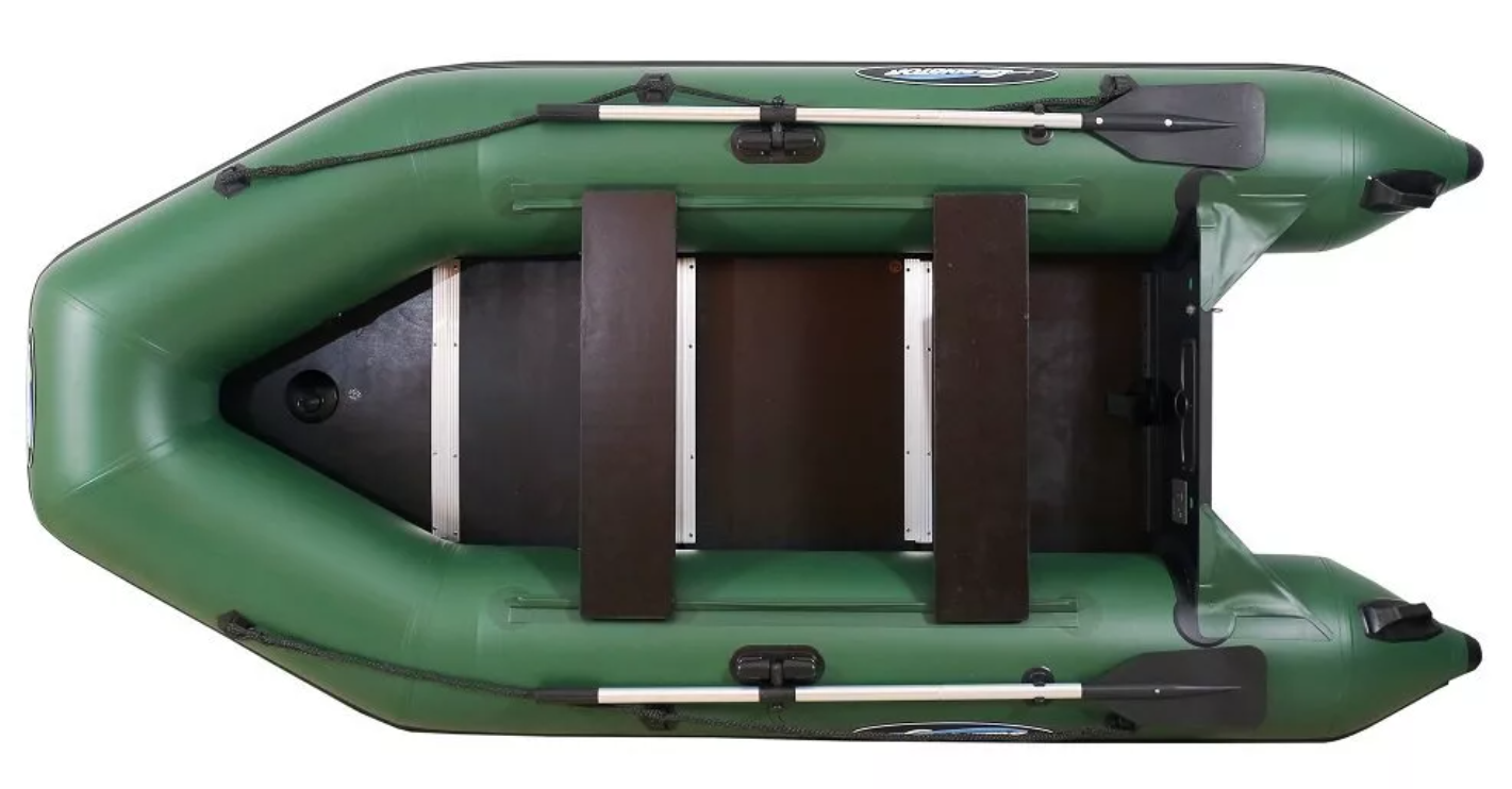 МОТОРНО-ГРЕБНАЯ ЛОДКА ПВХ GLADIATOR A 280 ТК С ФАНЕРНЫМ ДНОМ в Норильске