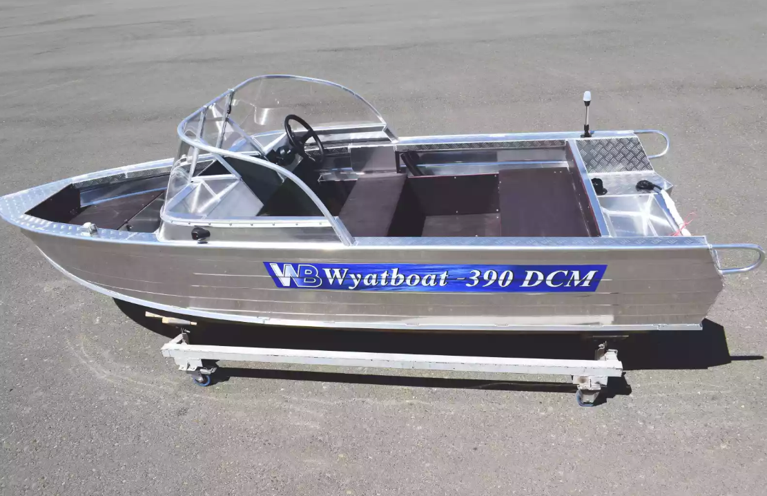 Алюминиевая лодка Wyatboat-390 DCM в Норильске