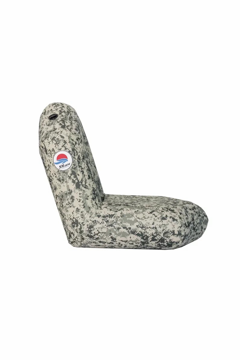 КРЕСЛО НАДУВНОЕ SMARINE, 85Х75 СМ, ПВХ, ЗЕЛЕНЫЙ ПИКСЕЛЬ в Норильске