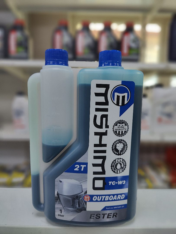 Масло MISHIMO 2T OUTBOARD (ESTER) полусинтетика 1 л в Норильске