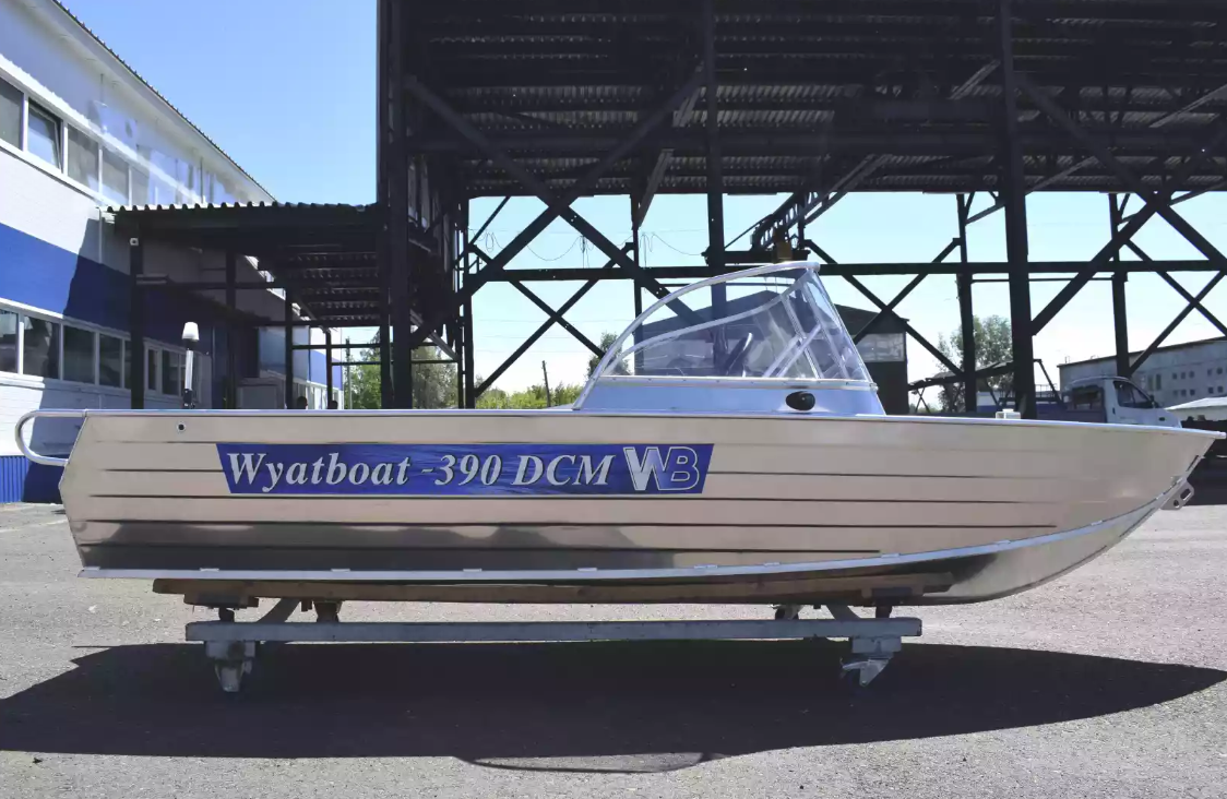 Алюминиевая лодка Wyatboat-390 DCM в Норильске