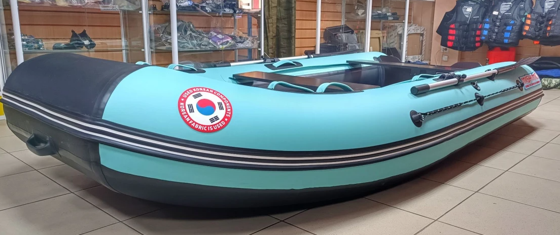 КОМПЛЕКТ ЛОДКА MISHIMO LITE 390 + МОТОР 9,9 (15) Л.С. в Норильске