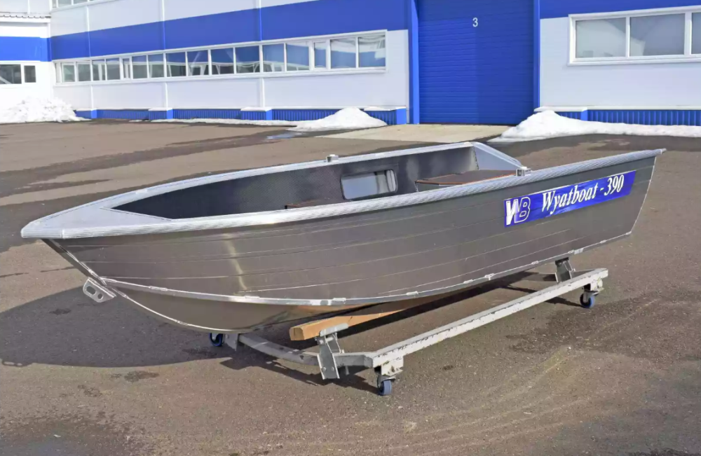 Алюминиевая лодка Wyatboat-390 Р NEW в Норильске