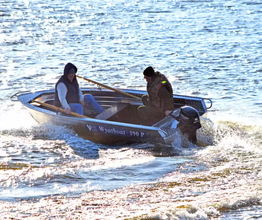 Алюминиевая лодка Wyatboat-390 P в Норильске