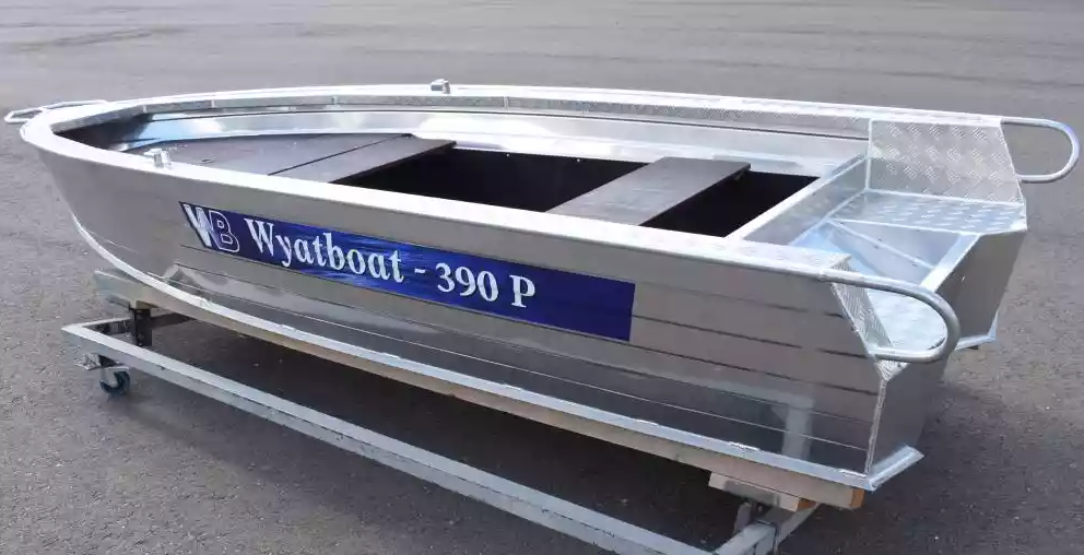 Алюминиевая лодка Wyatboat-390Р Fish в Норильске