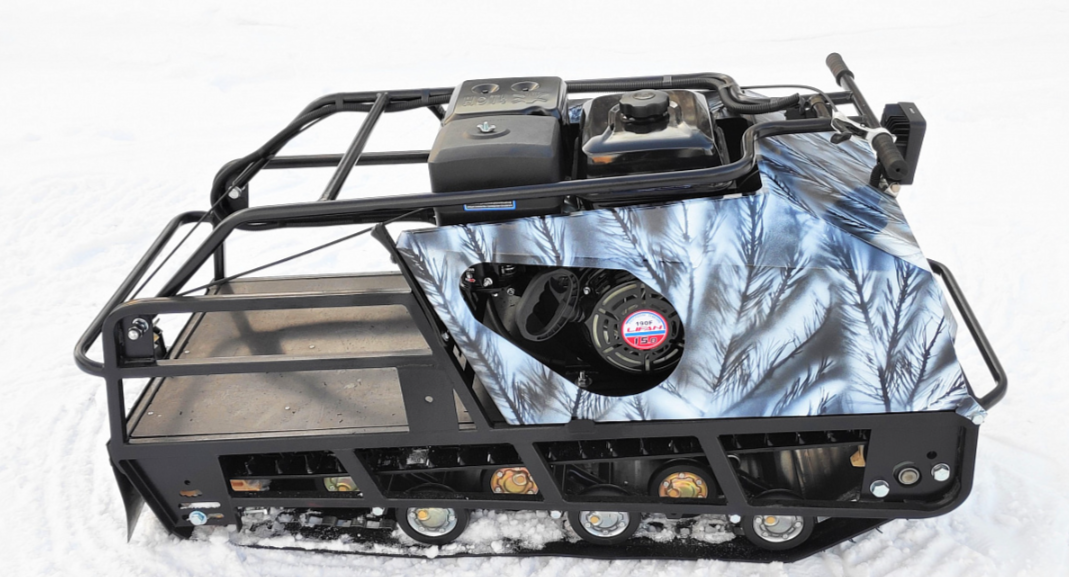 Мотобуксировщик Irondog (Железная собака) M500 20  Камуфляж Охотник в Норильске
