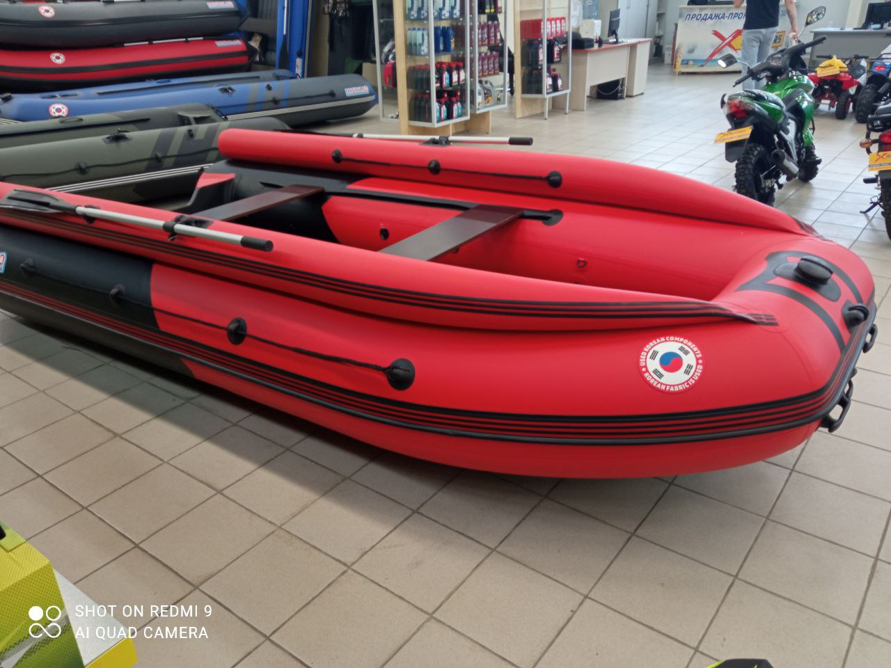 Лодка MISHIMO RIVER FJET PRO 410  под водомет в Норильске