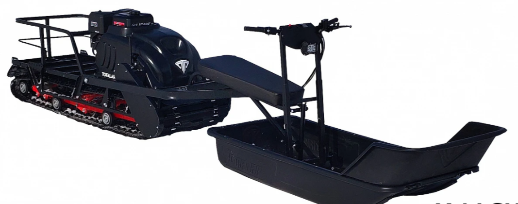 Мотобуксировщик Тофалар 600 в Норильске