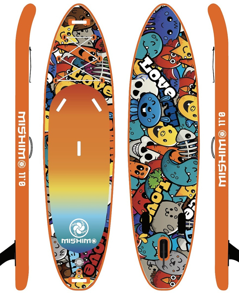 SUP (САП) Доска MISHIMO CRAZY-LINE 9.5’ (305см) в Норильске