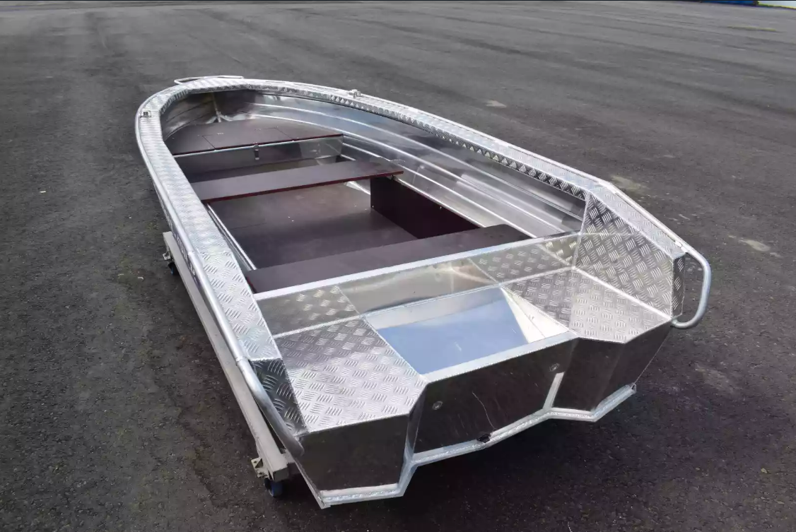 Алюминиевая лодка Wyatboat-390Р Увеличенный борт в Норильске