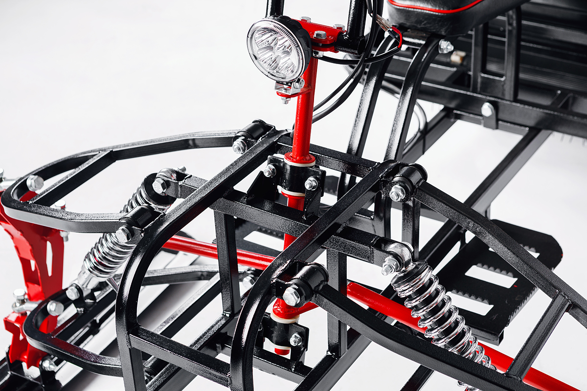 Лыжный модуль IKUDZO TERRAIN с подогревом ручек металлические лыжи в Норильске