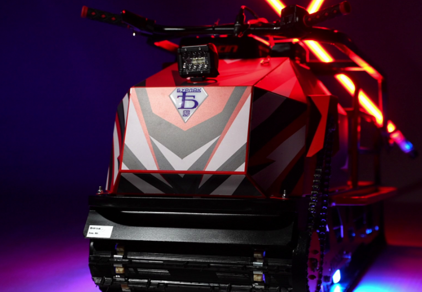 Мотобуксировщик Бурлак ХОЗЯИН-2 в Норильске