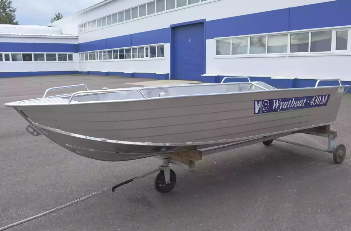 Алюминиевая лодка  Wyatboat-430М в Норильске