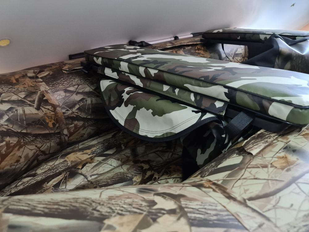 КОМПЛЕКТ МЯГКИХ НАКЛАДОК С СУМКОЙ ДЛЯ ЛОДОК 80Х20 КАМУФЛЯЖ в Норильске