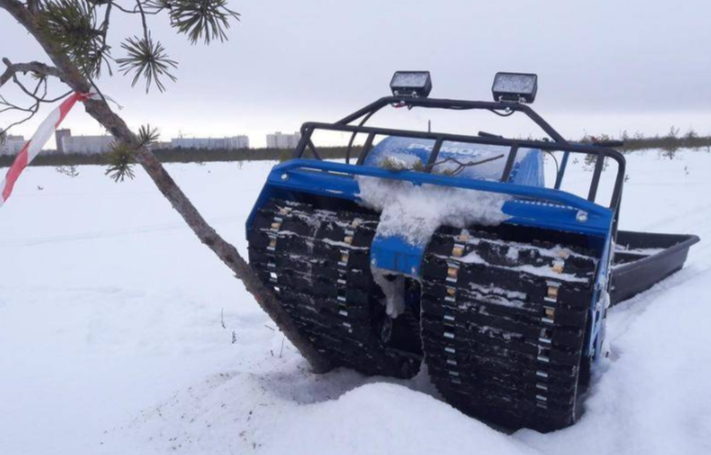Мотобуксировщик POMOR X-2 K15 в Норильске